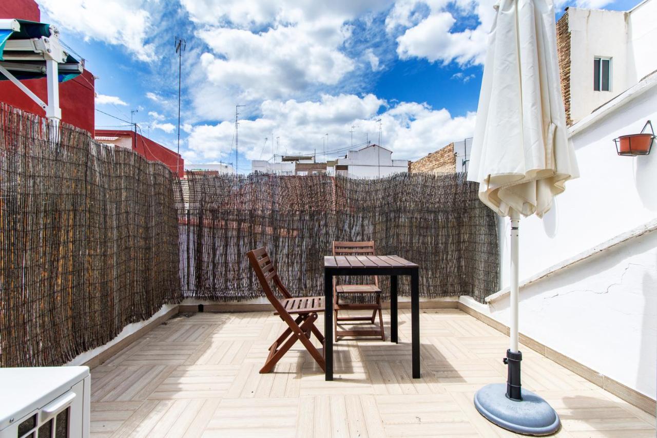 Estudio Para Parejas Con Terraza En La Playa Valencia Exterior photo